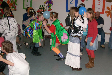 Kinderfastnacht - Luftballontanz